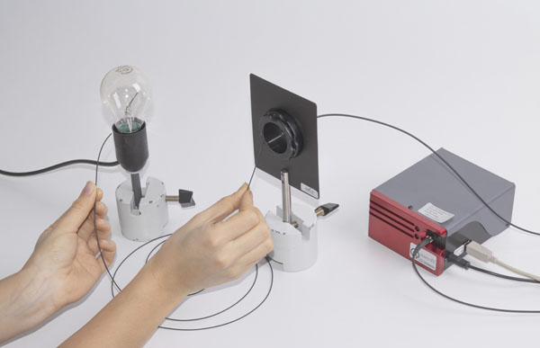 Absorption spectra of PMMA optical waveguide - Recording and evaluating with a spectrophotometer